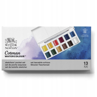Akvarelové farby Winsor & Newton 12 ks x 50 ml